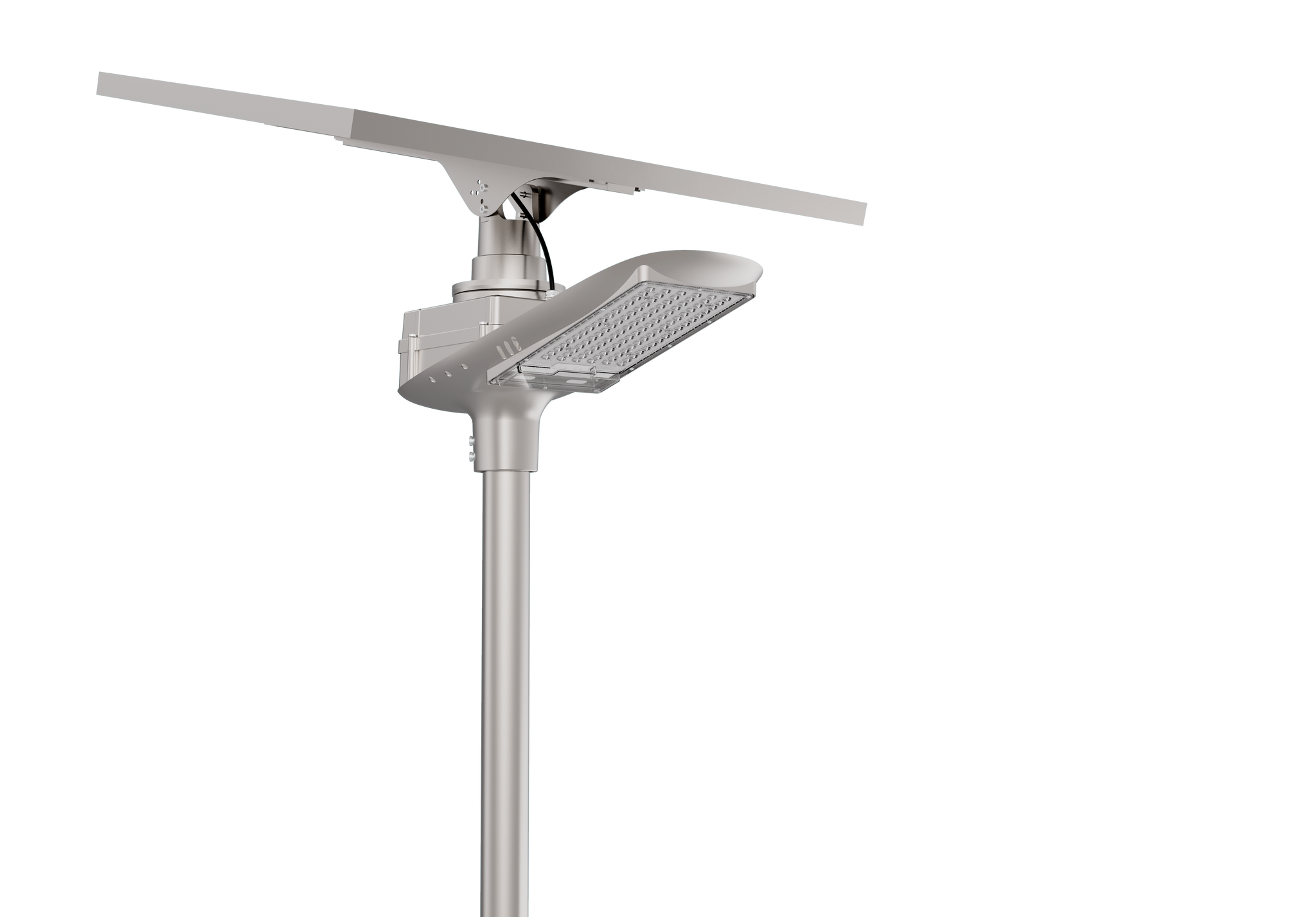 lampadaire solaire 5400 lumen avec telecommande